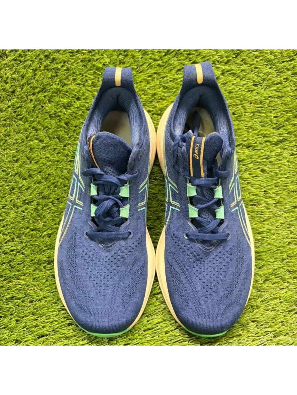 Asics Gel-Cumulus 26 Womens Size 8 Blue Athletic Running Walking Shoes Sneakers